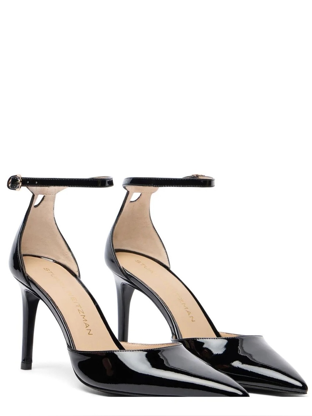 Stuart Weitzman Stuart Power Strap Pumps Size 7.5